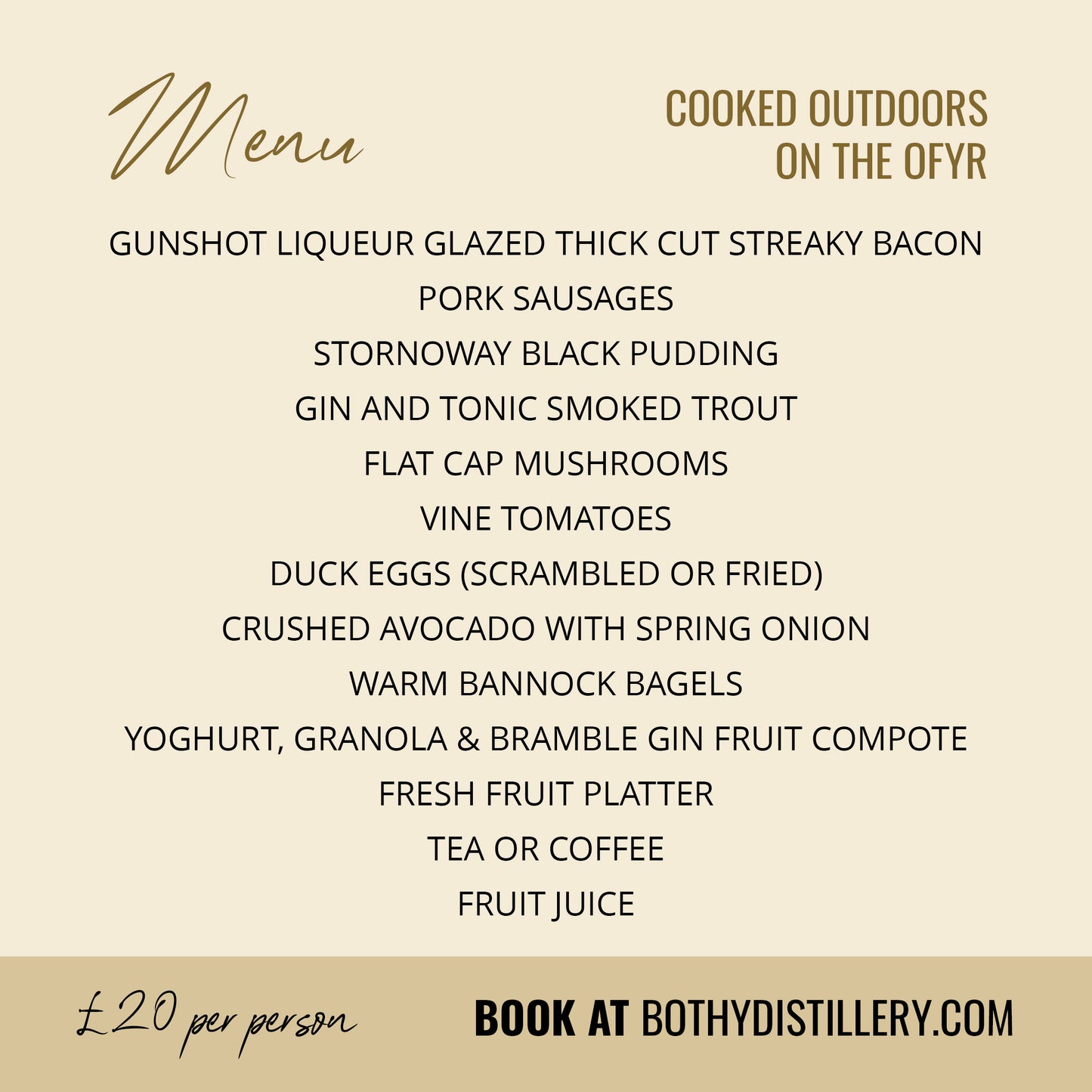 Bothy Brunch