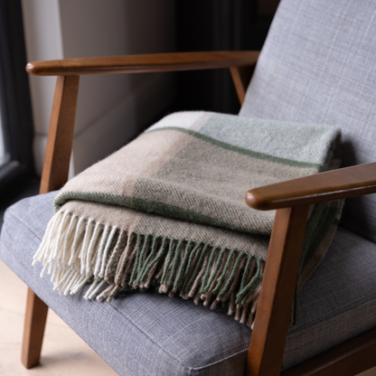 Bothy Distillery Tartan Blanket - 100% Pure New Wool