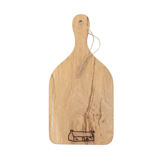 Wooden Chopping Board - Small with Bothy Distillery Branding