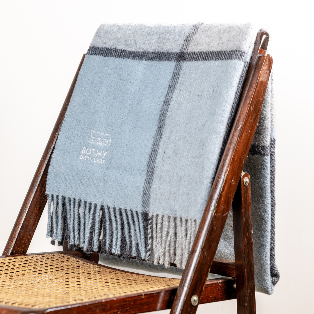 Bothy Distillery Tartan Blanket - 100% Pure New Wool