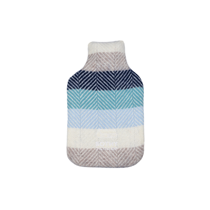 Bothy Distillery Luxury Tartan Hot Water Bottle – Scottish Wool Cover