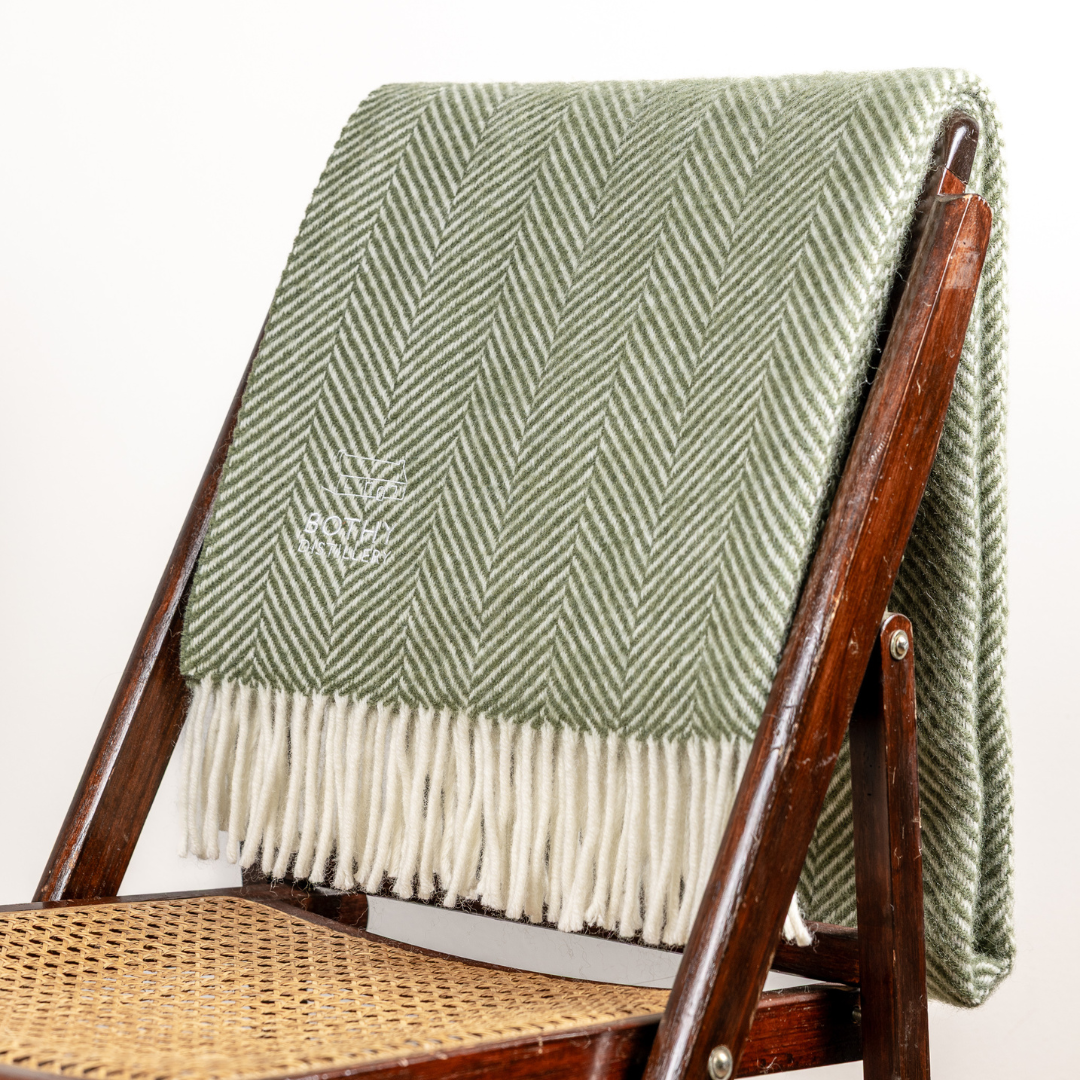 Bothy Distillery Tartan Blanket - 100% Pure New Wool