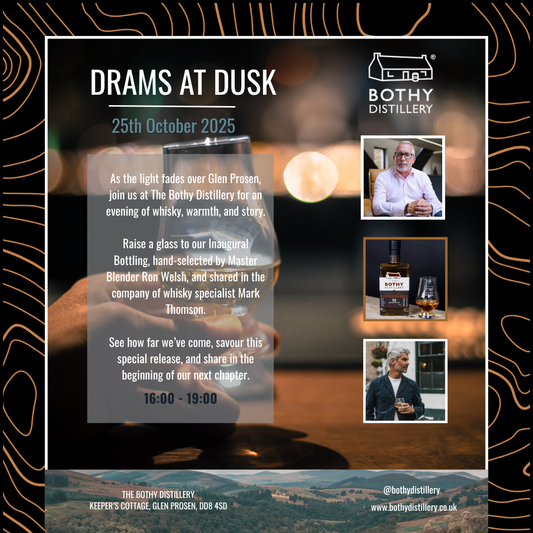Drams At Dusk - A warm welcome and tasting with special guests at Glen Prosen