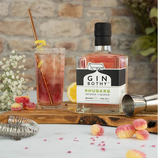 Gin Bothy Rhubarb Liqueur